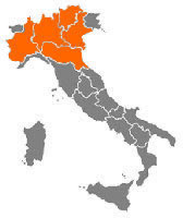 Veneto Trentino Piemonte Lombardia Emilia Romagna